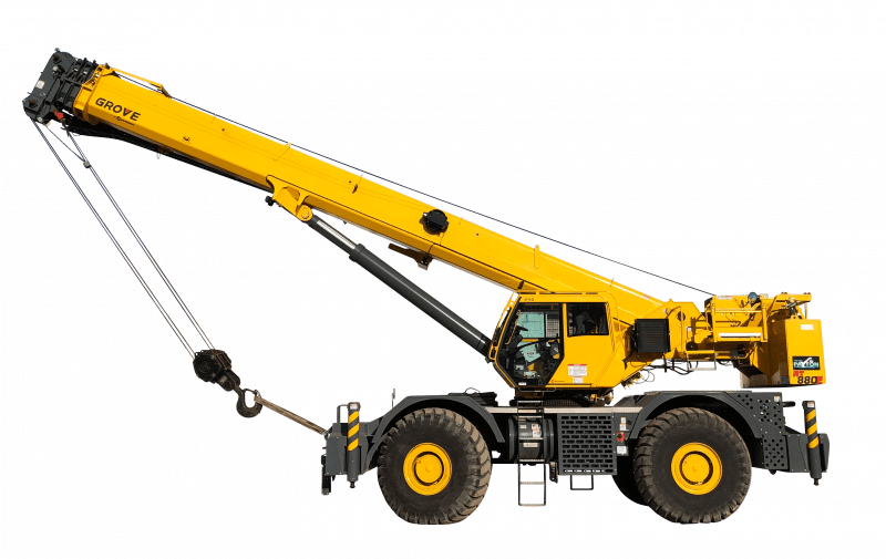 2010 Grove RT880E Rough Terrain Crane